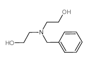 N-苄基二乙醇胺结构式
