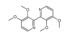 3,3',4,4'-Tetramethoxy-2,2'-bipyridine结构式