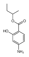butan-2-yl 4-amino-2-hydroxy-benzoate Structure