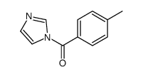 1-(4-甲基苯甲酰基)-1H-咪唑结构式