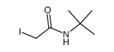 N-(叔丁基)-2-碘乙酰胺结构式