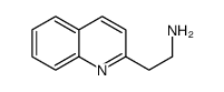 2-(喹啉-2-基)乙胺结构式