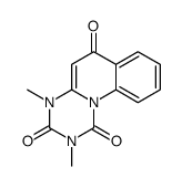 2,4-dimethyl-[1,3,5]triazino[1,2-a]quinoline-1,3,6-trione Structure