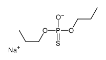 sodium,oxido-dipropoxy-sulfanylidene-λ5-phosphane结构式