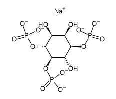 D-MYO-INOSITOL 1,4,5-TRISPHOSPHATE SODIUM SALT structure
