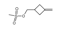 (3-methylenecyclobutyl)methyl methanesulfonate Structure
