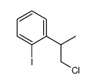 1-(1-chloropropan-2-yl)-2-iodobenzene Structure