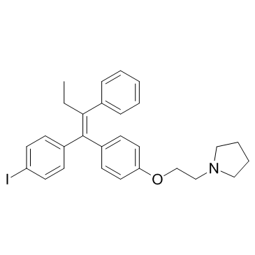 Idoxifene structure