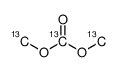 碳酸二甲酯-13C3结构式