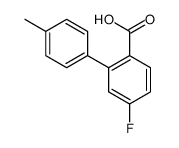 4-fluoro-2-(4-methylphenyl)benzoic acid Structure