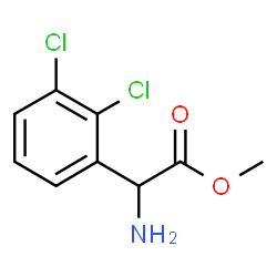 methyl 2-amino-2-(2,3-dichlorophenyl)acetate structure
