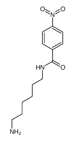 N-(6-aminohexyl)-4-nitrobenzamide结构式