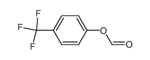4-trifluoromethylphenyl formate结构式