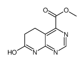 7-氧代-5,6,7,8-四氢吡啶并[2,3-d]嘧啶-4-羧酸甲酯结构式