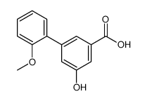 3-hydroxy-5-(2-methoxyphenyl)benzoic acid结构式