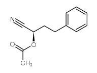 R-2-乙酰氧基-4-苯丁腈结构式