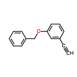 1-(Benzyloxy)-3-ethynylbenzene Structure