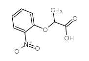Propanoic acid,2-(2-nitrophenoxy)- Structure