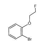 1-bromo-2-(2-fluoroethoxy)benzene Structure