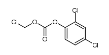 chloromethyl (2,4-dichlorophenyl) carbonate Structure
