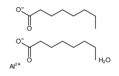 hydroxybis(octanoato-O)aluminium Structure