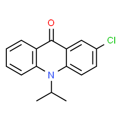 9(10H)-Acridinone,2-chloro-10-(1-methylethyl)-结构式