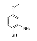2-amino-4-methoxybenzenethiol Structure