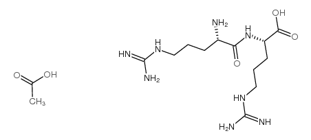 H-Arg-Arg-OH acetate salt Structure