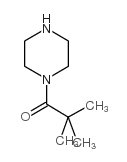 1-三甲基乙酰基哌嗪结构式