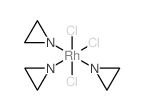 Rhodium,tris(aziridine)trichloro-结构式