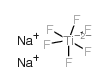 六氟钛酸钠(IV)结构式