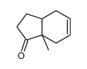 (3aR,7aS)-7a-methyl-3,3a,4,7-tetrahydro-2H-inden-1-one结构式