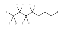4,4,5,5,6,6,7,7,7-九氟庚基碘化物结构式