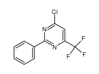 4-Chloro-2-phenyl-6-trifluoroMethyl-pyriMidine Structure