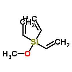 Methoxy(trivinyl)silane Structure