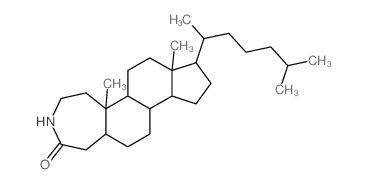 Cyclopenta[5,6]naphth[1,2-d]azepin-2 (1H)-one, 8.beta.-(1, 5-dimethylhexyl)-3,4,5,5a,5b.alpha.,6,7,7a,8,9,10,10a.alpha., 10b.beta.,11,12,12a.alpha.-hexadecahydro-5a.beta., 7a.beta.-dimethyl-结构式