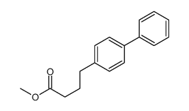 4-(4-Biphenylyl)butanoic acid methyl ester structure
