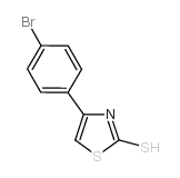 4-(4-Bromophenyl)-2-thiazolethiol Structure