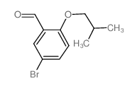 5-溴-2-异丁氧基苯甲醛结构式