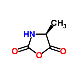 (S)-4-Methyloxazolidine-2,5-dione structure