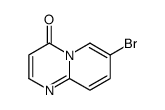7-溴-4H-吡啶并[1,2-a]嘧啶-4-酮结构式
