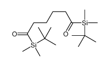 1,6-bis[tert-butyl(dimethyl)silyl]hexane-1,6-dione结构式