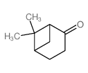 Bicyclo[3.1.1]heptan-2-one,6,6-dimethyl-结构式