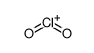 dioxidochlorine(1+) Structure