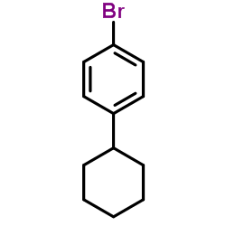 1-Bromo-4-cyclohexylbenzene structure