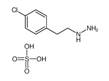 2-(4-chlorophenyl)ethylhydrazine,sulfuric acid结构式