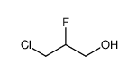 3-chloro-2-fluoropropan-1-ol Structure