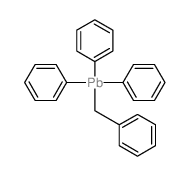 Plumbane,triphenyl(phenylmethyl)- Structure