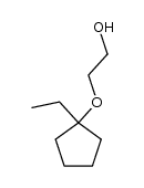 2-((1-ethylcyclopentyl)oxy)ethanol Structure