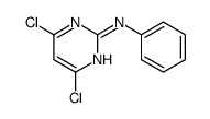 4,6-二氯-N-苯基-2-氨基嘧啶结构式
